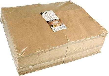 Actual product image Papstar Paper tents with block bottom, 295 x 190 x 120 mm (250 Piece)