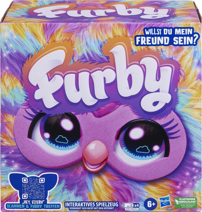 Actual product image Furby interactive plush toy (colour mix) (15 cm)