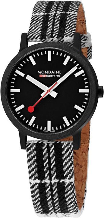 Actual product image Mondaine Essence Black (Analogue wristwatch, 41 mm)