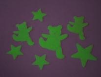 Image du produit Kögler Noctilucent Dekosticker, assortiment, chaque ensem