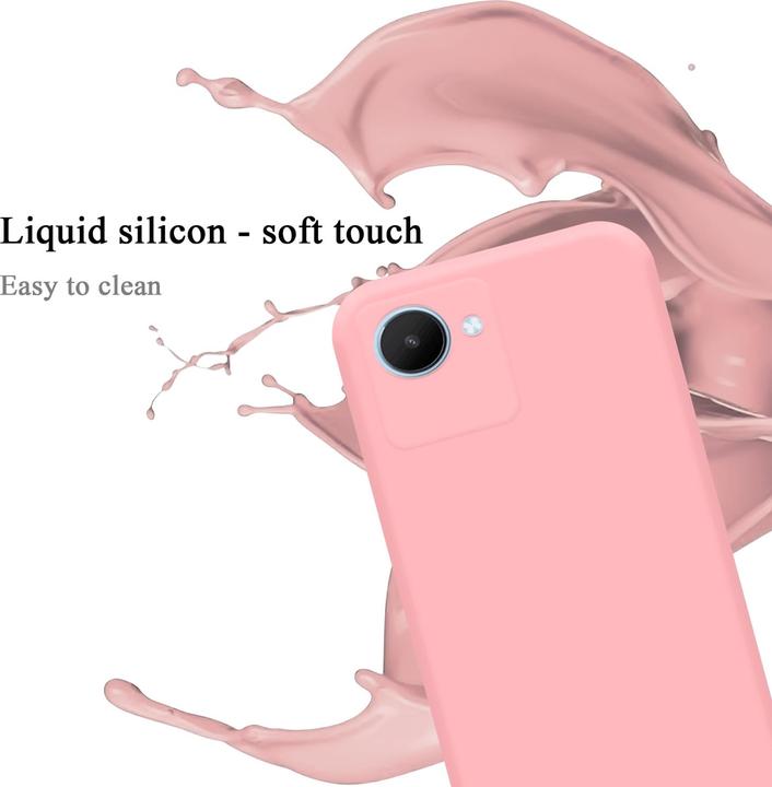 Produktbild Cadorabo TPU Liquid Silicone Case Hülle für Realme C30 / Narzo 50i PRIME (Realme Narzo 50i Prime, Nokia C30)