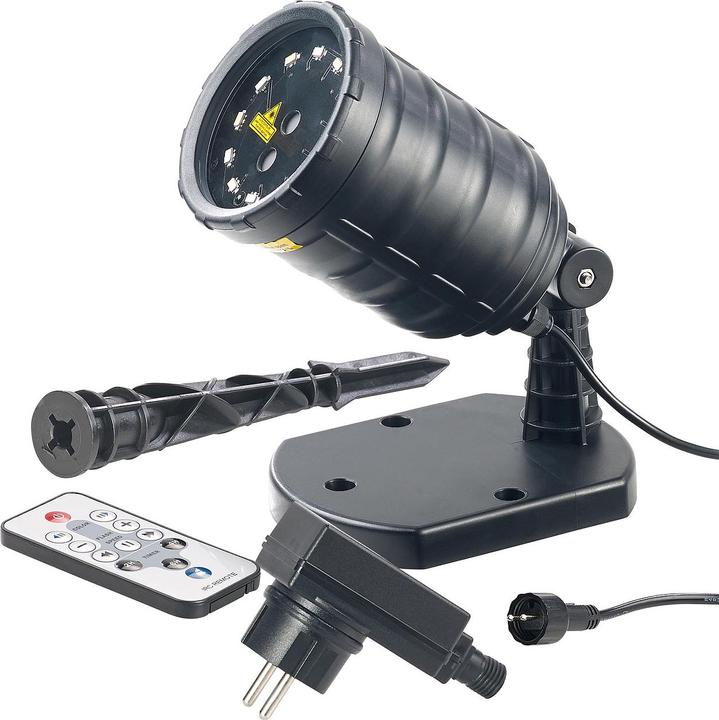 Image du produit Lunartec Projecteur laser 8 effets lumineux