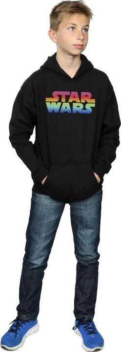Image du produit Star Wars - Sweat à capuche RAINBOW LOGO - Garçon (128)
