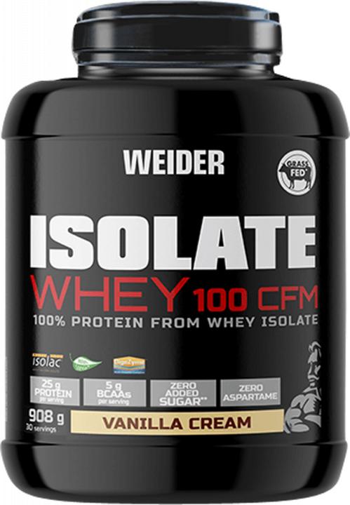 Produktbild Weider Isolate Whey 100 CFM (Vanille, 1 Stk., 908 g)