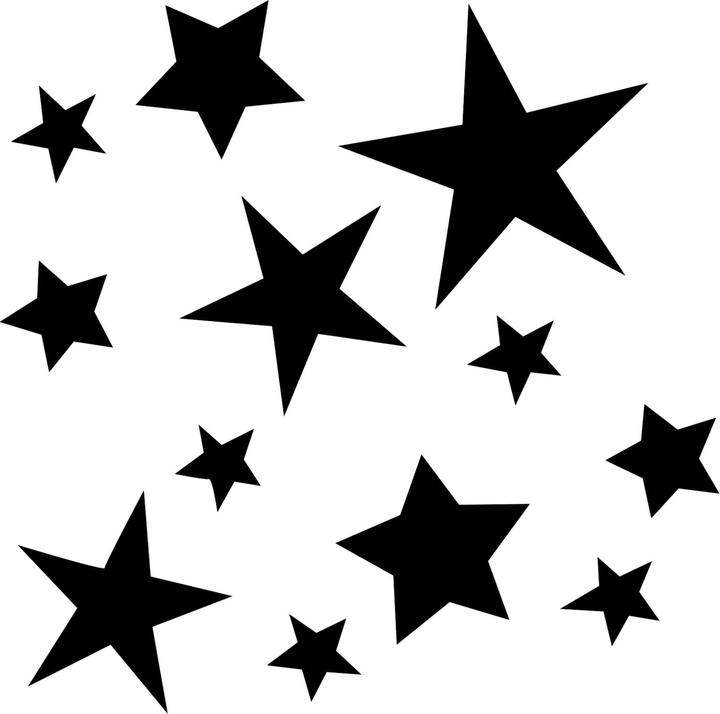 Actual product image VBS Magnetic punch "Stars", ø 38 mm