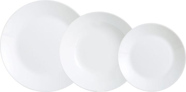 Luminarc Arcopal Zelie opaalglas - wit - 18-Delig (L4122) (18 pièce(s))