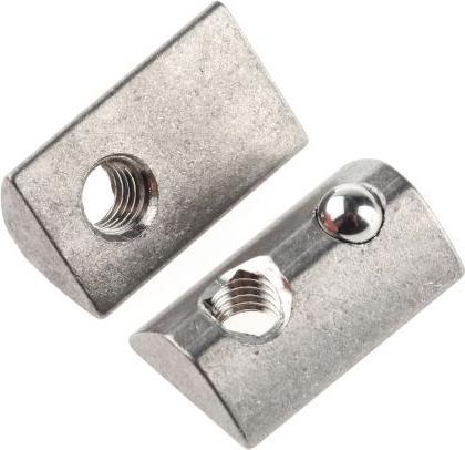 Actual product image Rs Pro Roll-in T-slot 8, M6, spring, stainless