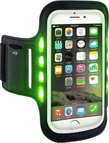 Produktbild JTI LED-Sportarmband für Smartphone - Orange