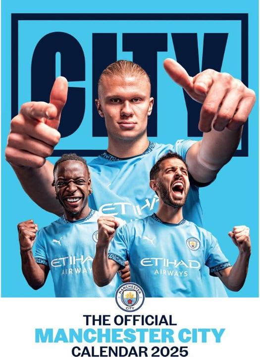 Immagine prodotto Manchester City FC Calendario da Parete (A3)