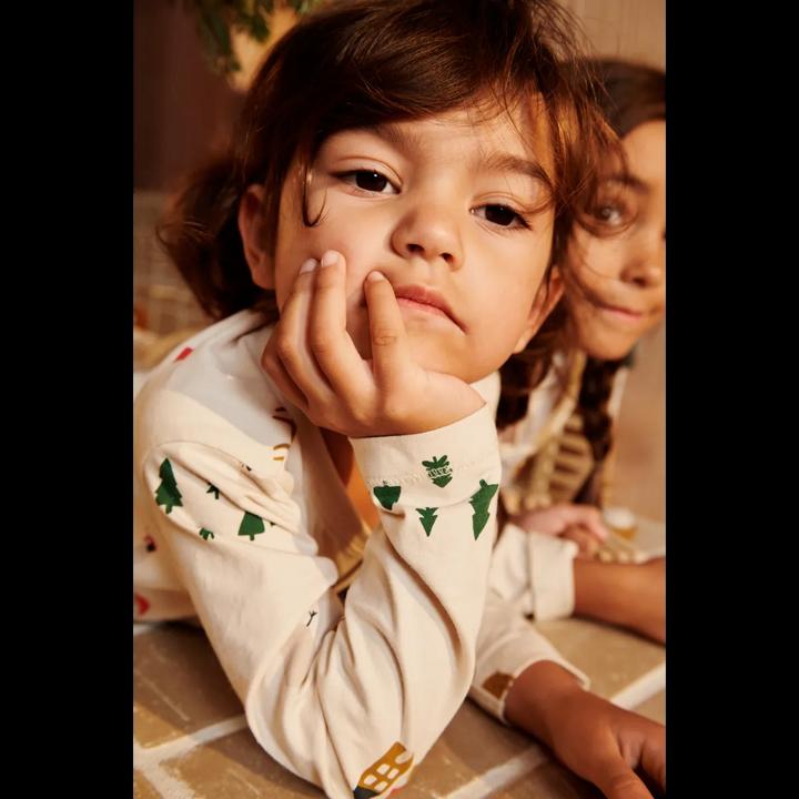 Produktbild Liewood Bio Pyjama Wilhelm Holiday Sandy (104)