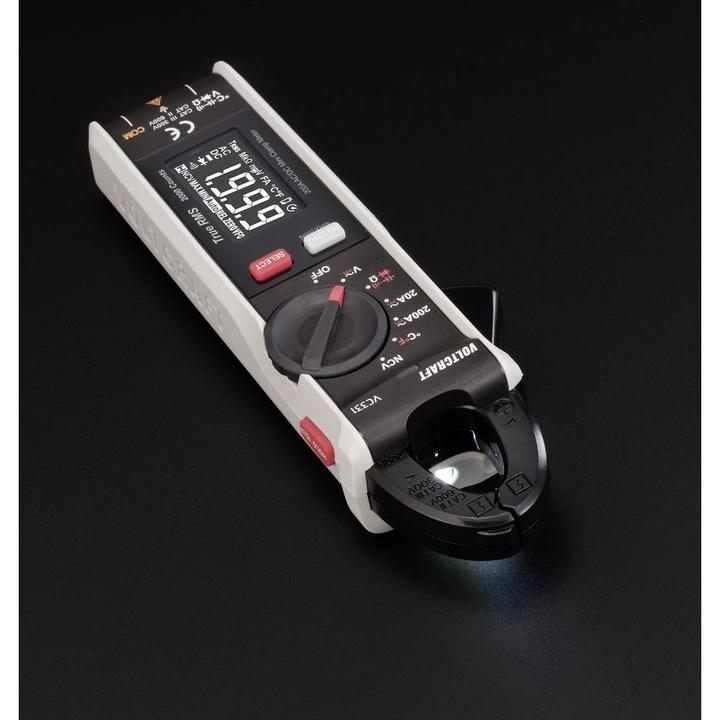 Immagine prodotto Voltcraft VC-331 Pinza amperometrica CAT II 600 V, CAT III 300V Display (conteggi): 2000 (CAT II 600V, CAT III 300V)