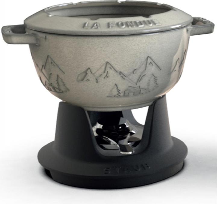 Immagine prodotto Staub Set fonduta MOUNTAIN CHALET (Fondue Chinoise, Fondue di formaggio, Fondue al cioccolato, Fonduta Bourguignonne)
