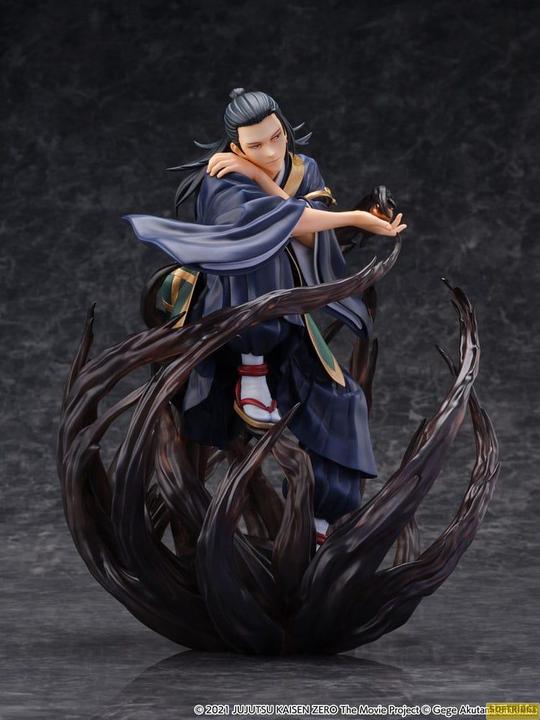 Actual product image Estream Jujutsu Kaisen 0: The Movie statuette PVC SHIBUYA SCRAMBLE FIGURE 1/7 Suguru Geto 25 cm