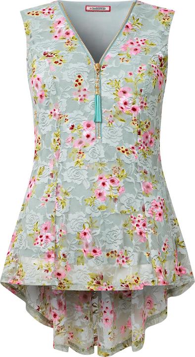 Produktbild Joe Browns Lace Zip Neck Floral Sleeveless Top (38)