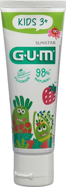 Actual product image GUM Kids Toothpaste Strawberry (50ml) (50 ml)