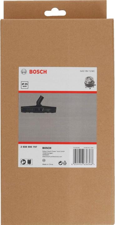 Produktbild Bosch Professional Zubehör Breite Bodendüse, 280 x 133 x 70 mm
