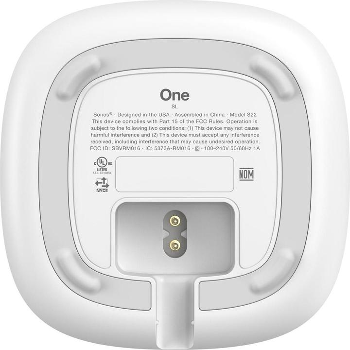 Actual product image Sonos One SL (Wi-Fi, Airplay 2)
