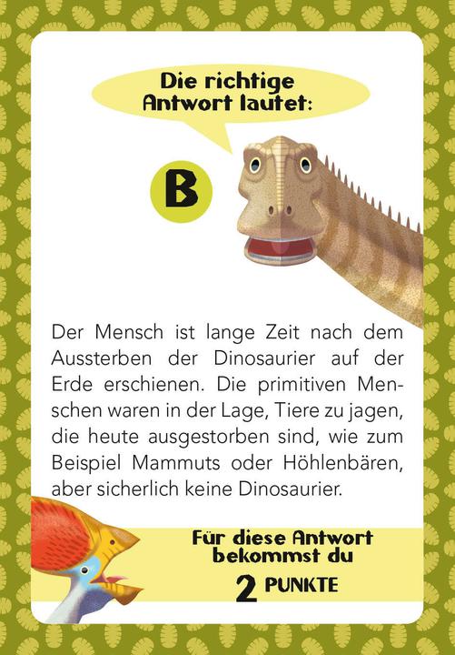 Produktbild National Geographic Dinosaurier-Quiz. 100 Fragen über Dinosaurier für Quizfans und Dinofans (100 Fragen & Ant (Deutsch, Lorenzo Sabbatini, Massimo Miato, White Star Kids, 2024)