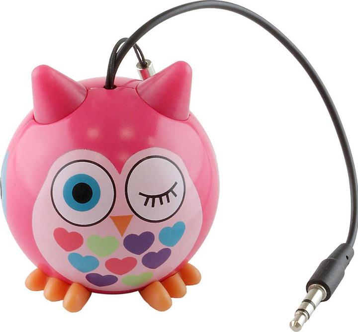 Actual product image KitSound Mini Buddy Owl (Rechargeable battery operated)
