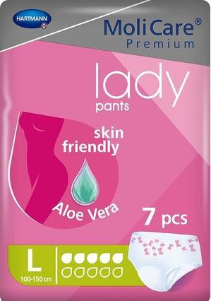 Immagine prodotto MoliCare Lady Pants 5 Pantaloni per l'incontinenza (7 x, L)