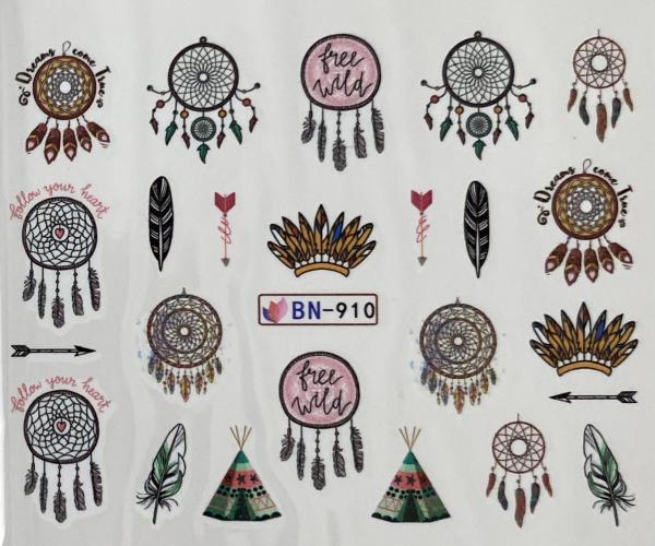 Produktbild Nagellack24 Nail Art Sticker Wassertransfer 910 (Nagellacktrockner)