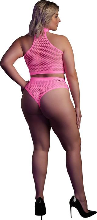 Immagine prodotto Ouch! Turtle Neck and High Waist Slip - Pink - XL/XXXXL (XL, XXL, 3XL)