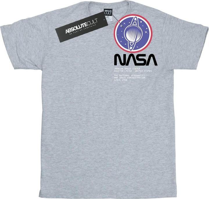 Actual product image Nasa Mens Johnson Worm Pocket Print T-Shirt (XXL)
