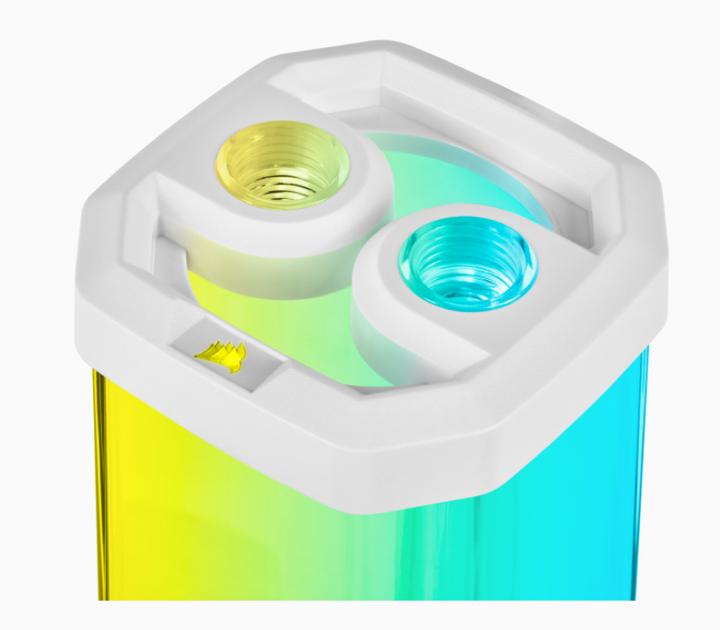Actual product image Corsair Hydro X Series XD5 RGB D5 Pump Reservoir White