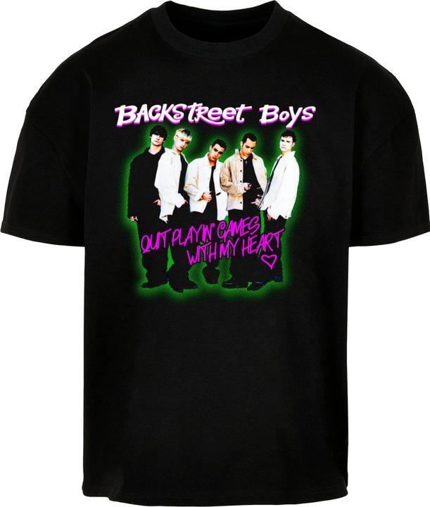 Merchcode Backstreet Boys - Playing Games Ultra Heavy Cotton Box T-Shirt - 114595