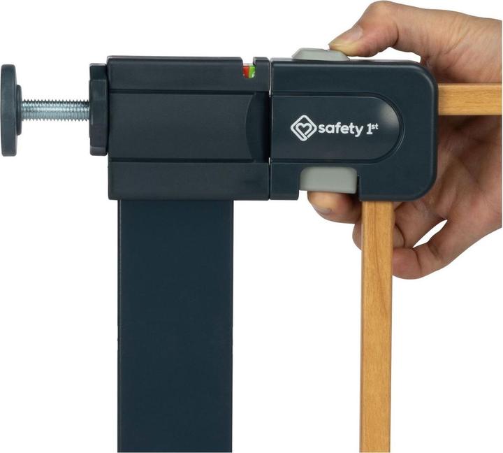 Produktbild Safety 1st - SF1 Easy Close - Metal Wood Effect - 73-80cm, extendable to 136cm (73 cm)