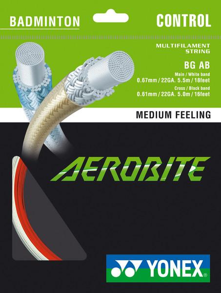 Produktbild Yonex BG Aerobite / Set 10m, red and white, 0,67mm and 0.61mm