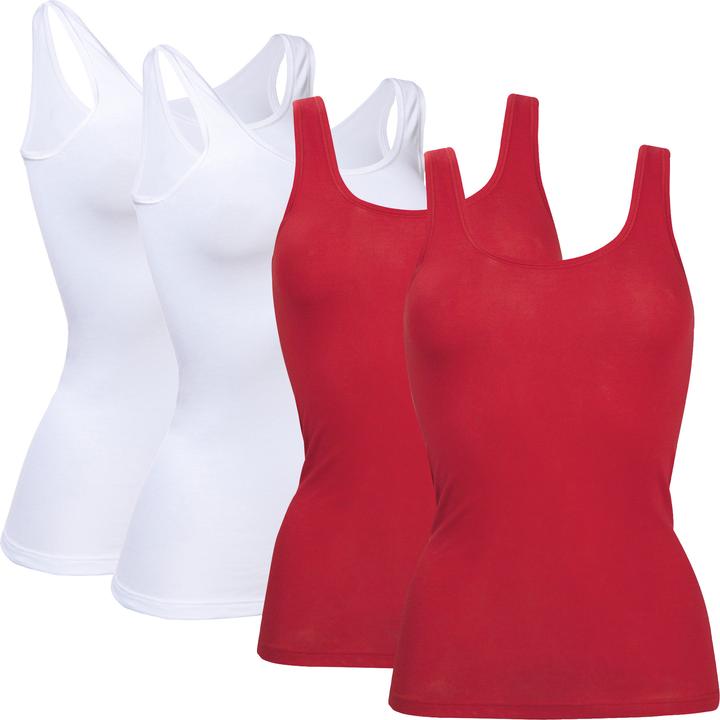 Con-ta Damen-Unterhemd 4er-Pack