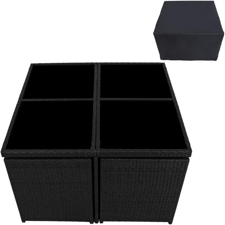 Image du produit tectake Salon de jardin MANHATTAN (100 cm)