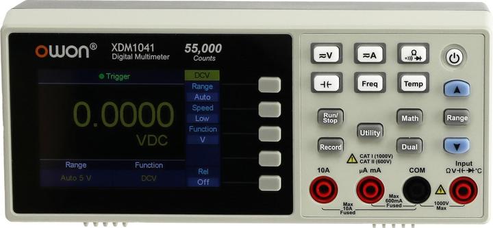 Actual product image Owon Bench multimeter, XDM1041, TRMS, 3.5" LC display