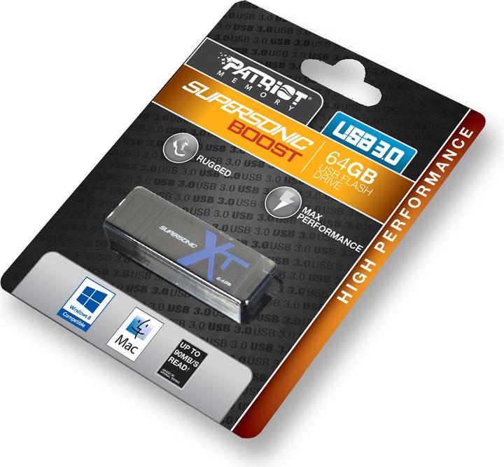 Produktbild Patriot Supersonic Boost XT (64 GB, USB-A, USB 3.0)