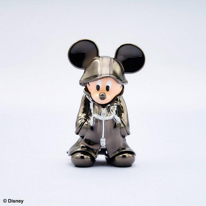 Actual product image Square Enix Kingdom Hearts II Bright Arts Gallery figurine Diecast King Mickey 6 cm