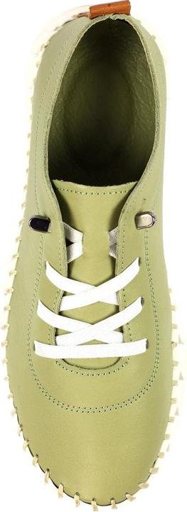 Actual product image Lunar Womens/Ladies St Austell Leather Plimsolls (38)