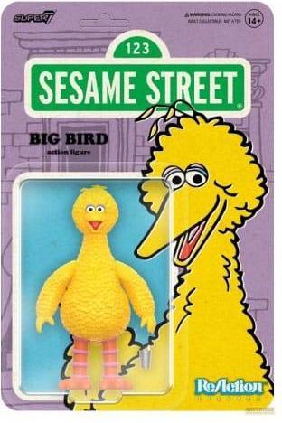 Image du produit Super7 Sesame Street ReAction Figurine Wave 03 Bibo 10 cm
