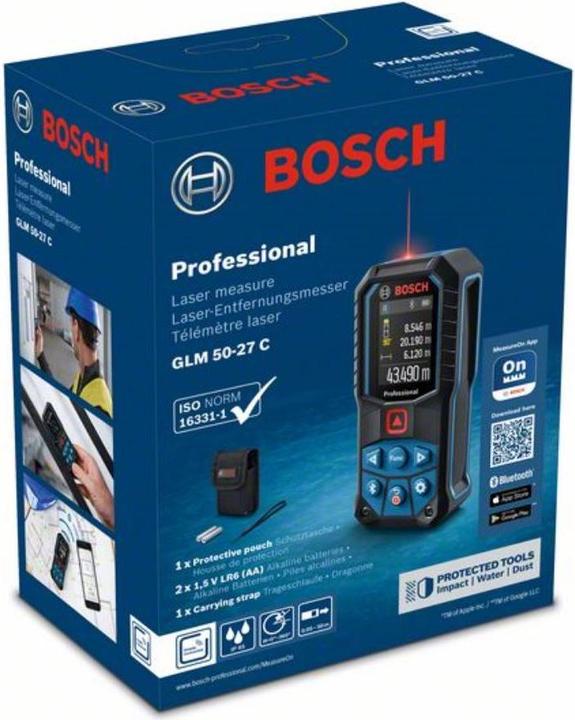 Produktbild Bosch Professional GLM 50-27 C (50 m, 635 nm)