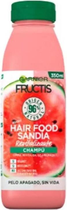 Garnier FRUCTIS HAIR FOOD sandía champú revitalizante 350 ml (350 ml, Flüssiges Shampoo)
