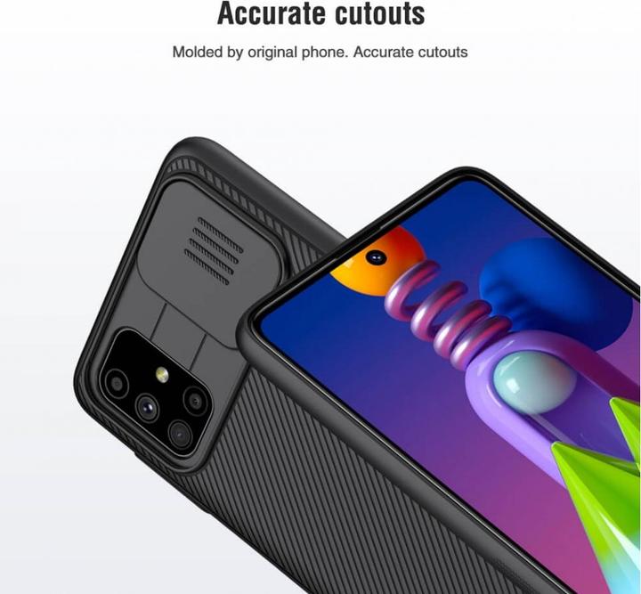 Produktbild Nillkin CamShield case for Samsung Galaxy M51 (black) universal (Samsung Galaxy M51)
