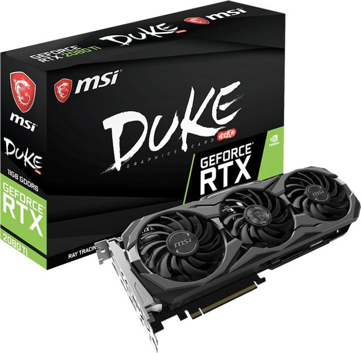 Produktbild MSI GeForce RTX 2080 Ti DUKE 11G OC (11 GB)
