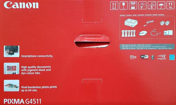 Produktbild Canon PIXMA G4511 Megatank (Tintentank, Farbe)