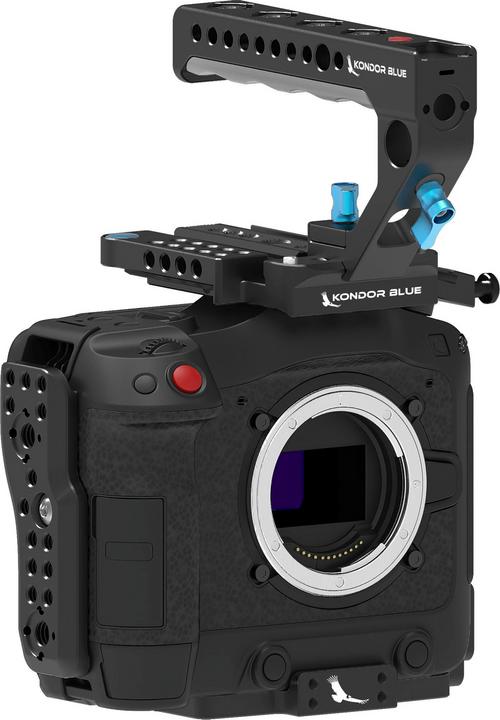 Immagine prodotto Kondor Blue Gabbia Canon C70 con impugnatura superiore (nero corvino) (Gabbietta)