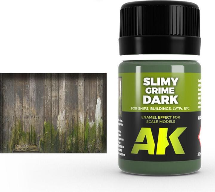 Image du produit AK Interactive Pot d'Enamel Effects - Slimy Grime Dark (35 ml)