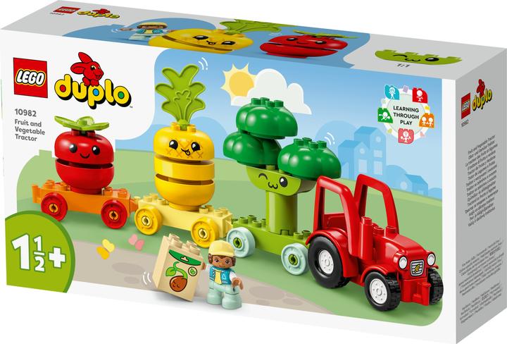 Actual product image LEGO Fruit and vegetable tractor (10982)