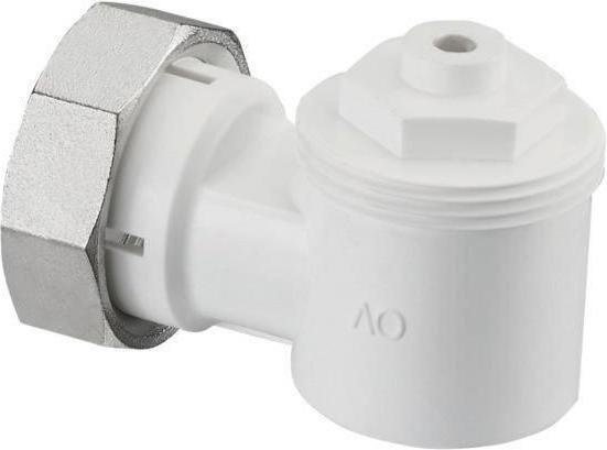 Productafbeelding Oventrop OV Hoekadapter voor ventielradiatoren wit