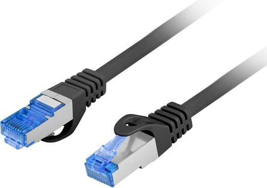 Produktbild Lanberg Patchkabel S/Ftp Kat.6a 5m Schwarz Lszh (S/FTP, CAT6a, 5 m)