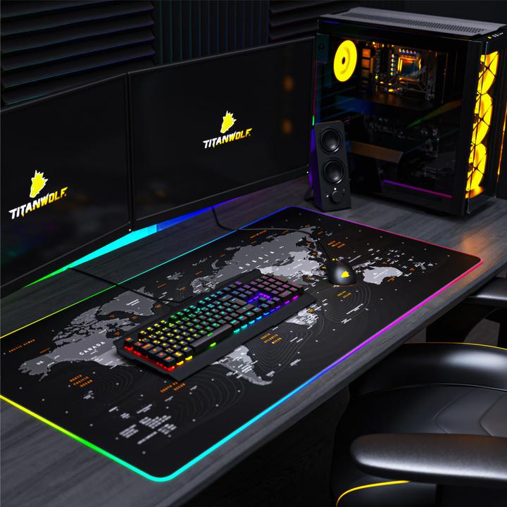 Produktbild Titanwolf RGB Gaming Mauspad (3XL)