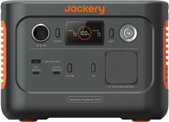 Immagine prodotto Jackery Esploratore 240 (256 Wh, 3.60 kg)
